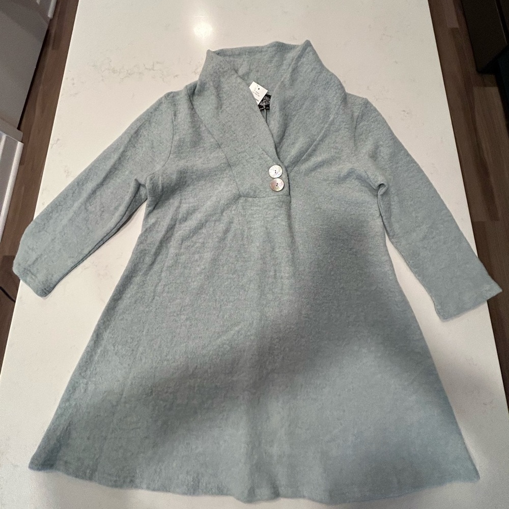 Light Blue Women’s Fleece Tunic